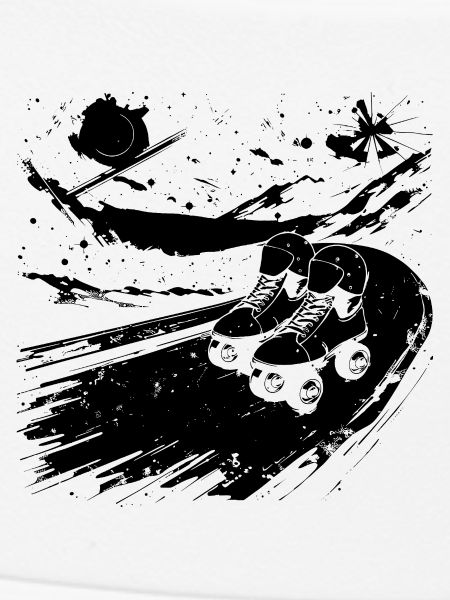 Roller Skating Drawing