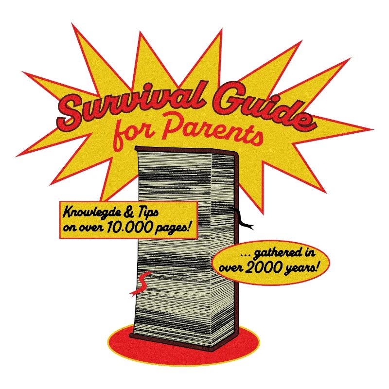 Survival Guide for Parents - Retro Comic Style