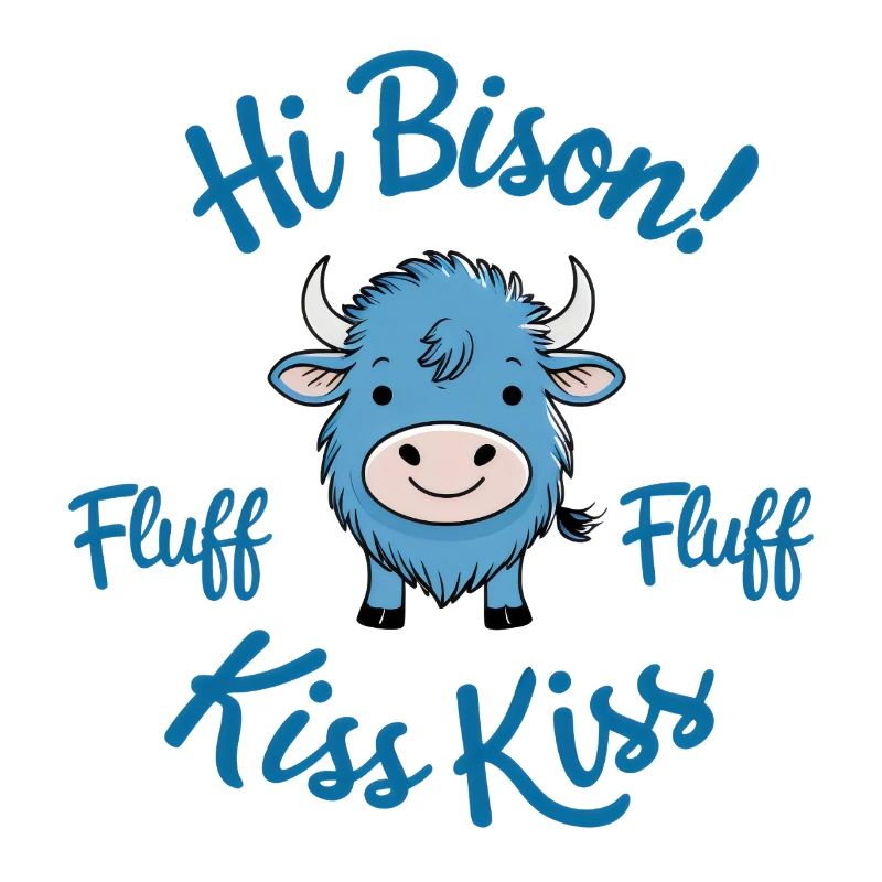 Hi Bison Fluff Fluff