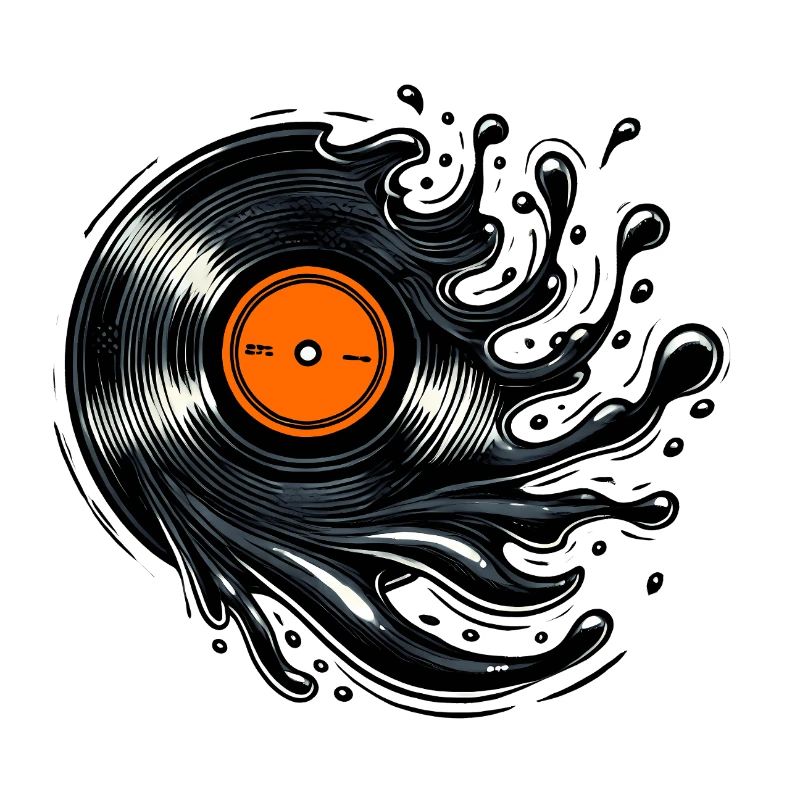 Vinyl Splash – Retro Musik Style