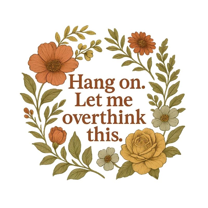 Hang on. Let me overthink this – Floral