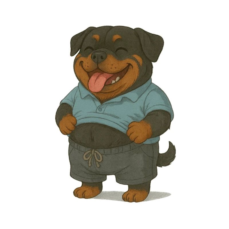 Chilliger Rottweiler