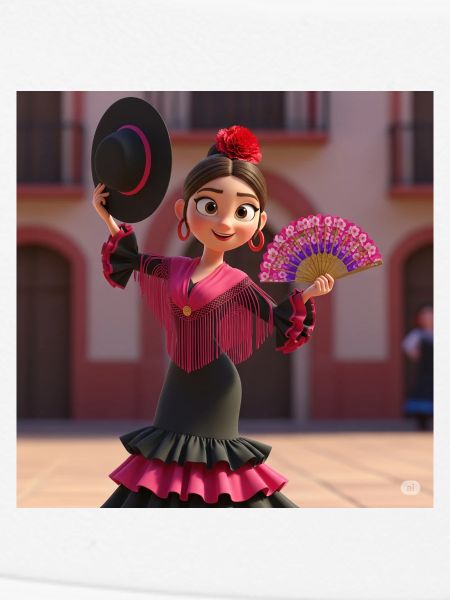 Flamenco with art