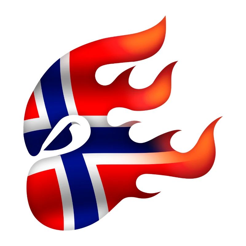 Norwegian Flag - Norway - Ninja