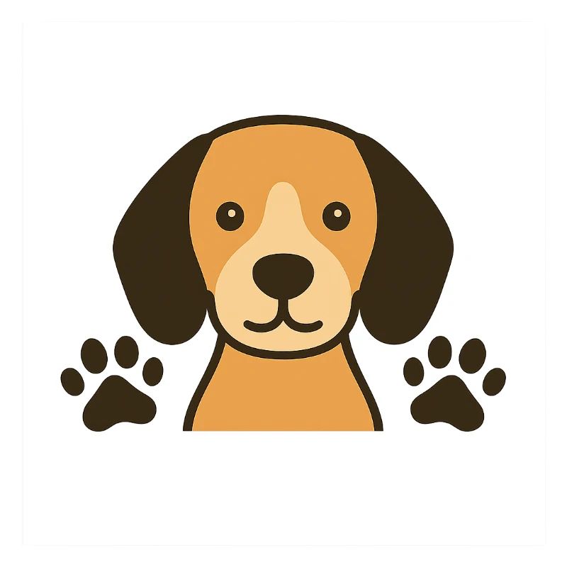 Dog with paws