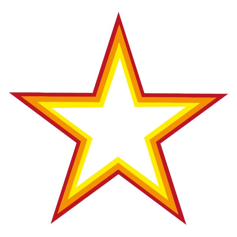 Stern bunt