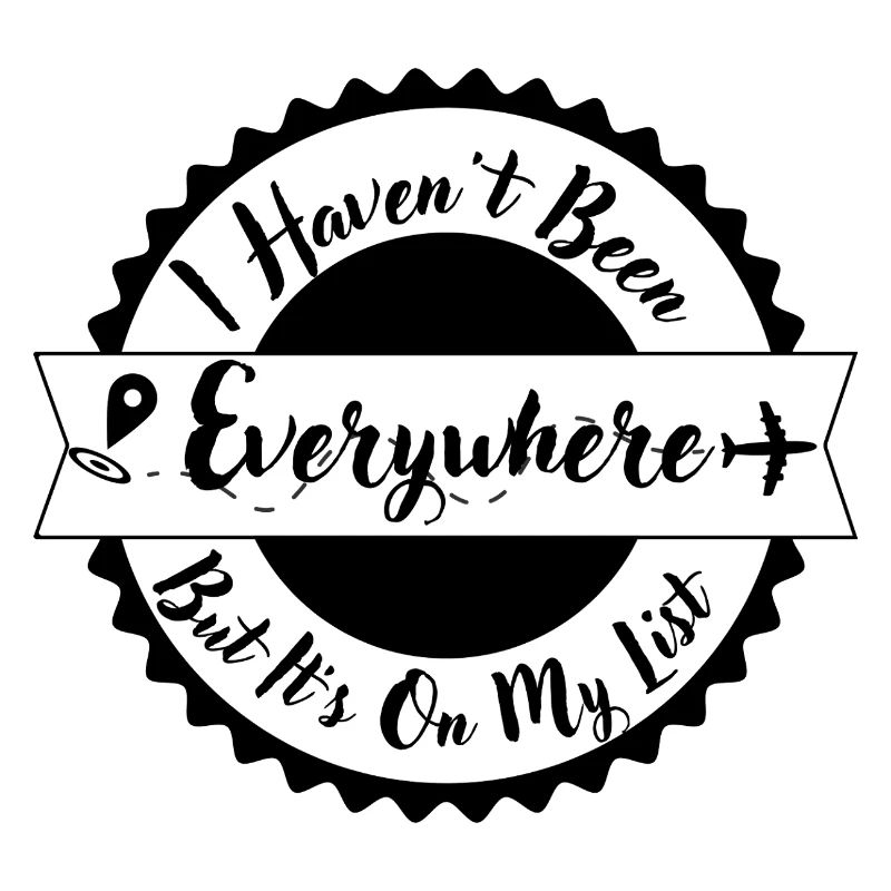 I Haven't Been Everywhere Stamp