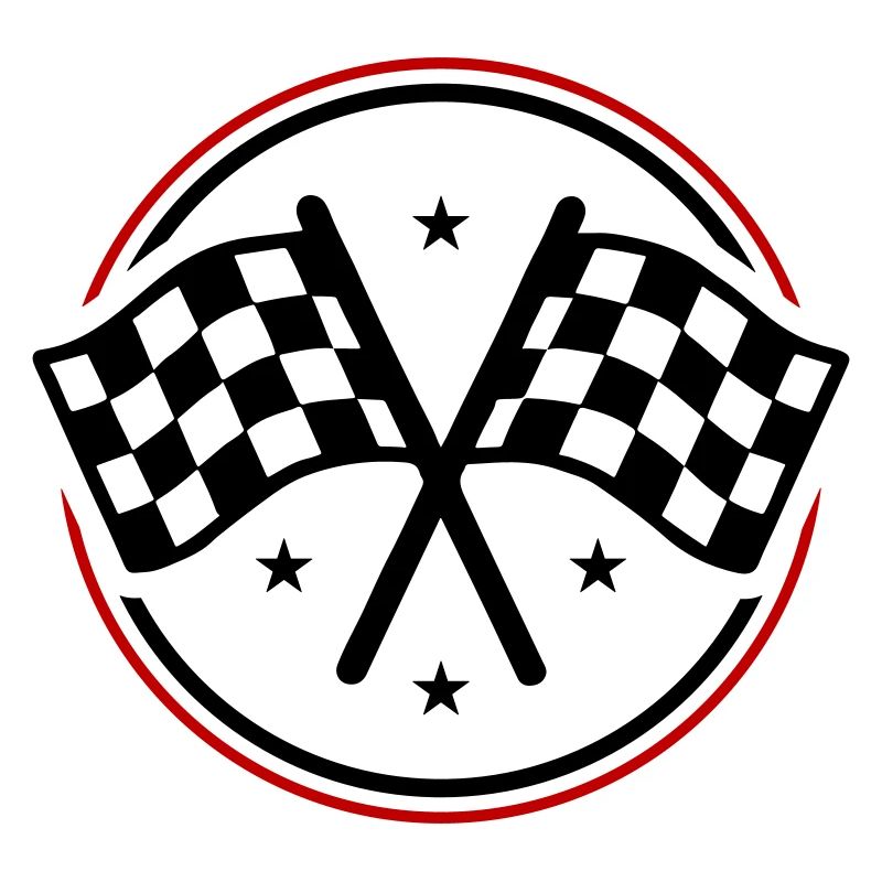 Drapeau de course à damier