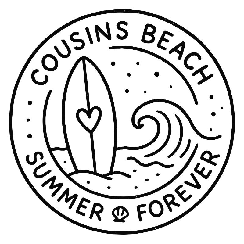 Cousins Beach – Summer Forever Badge