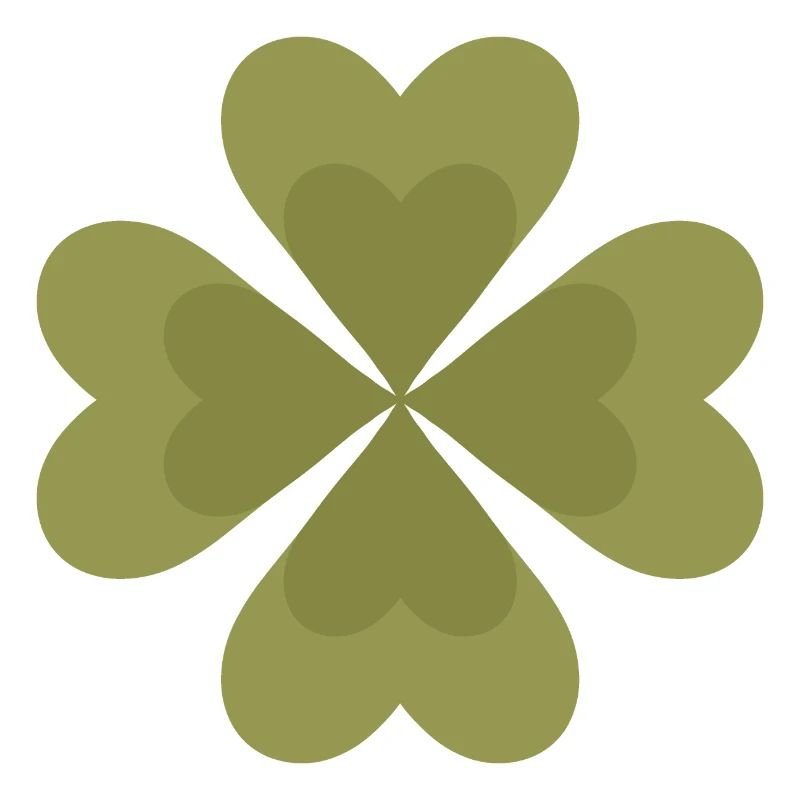 Four-Leaf Clover Pattern Design