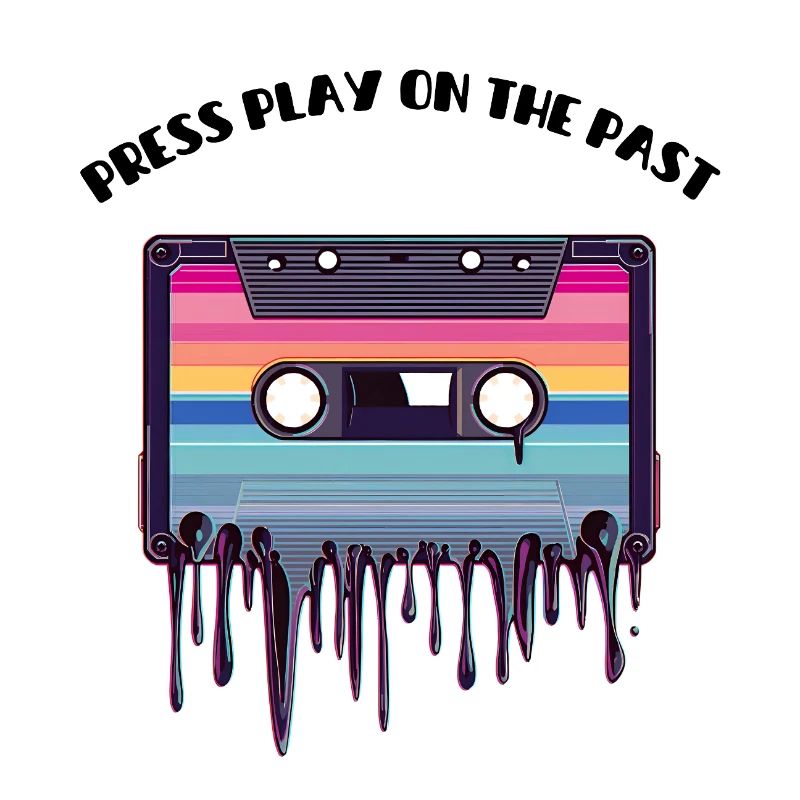 Retro Cassette Tape - Press Play on the Past