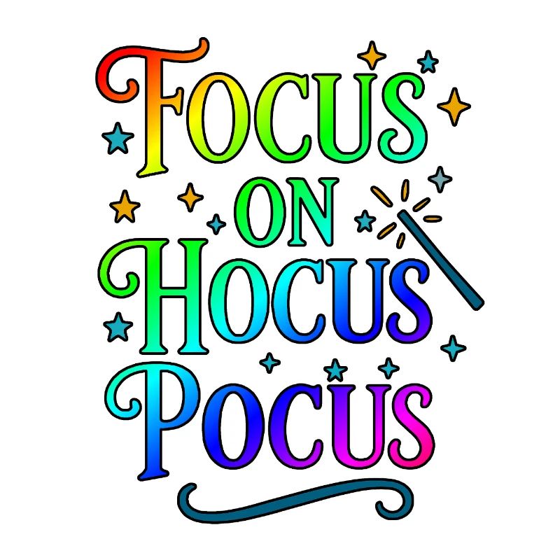 Toujours l’accent sur le hocus pocus