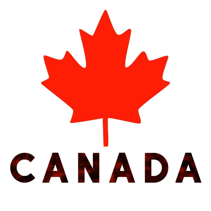 Red Maple Leaf Canada T-Shirt