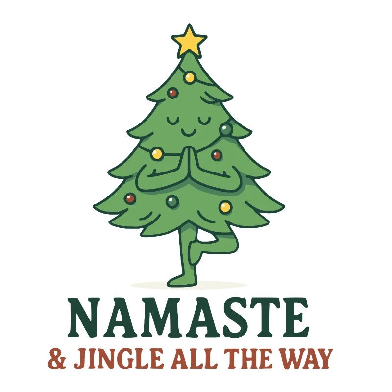Namaste Festbaum Zen Stil
