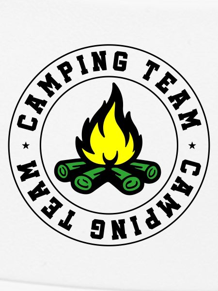 Camping Team Campfire