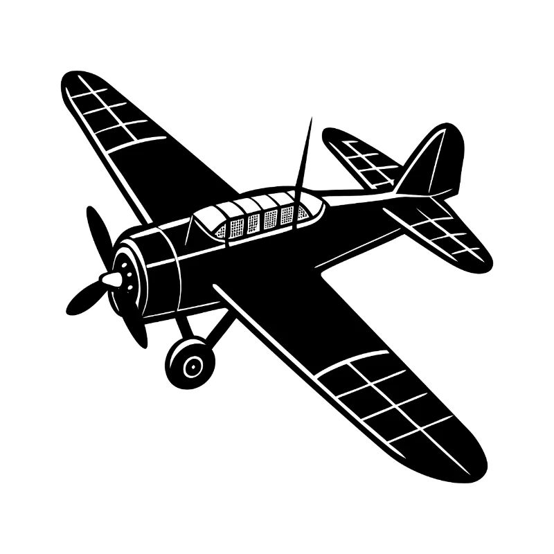 Altes Flugzeug