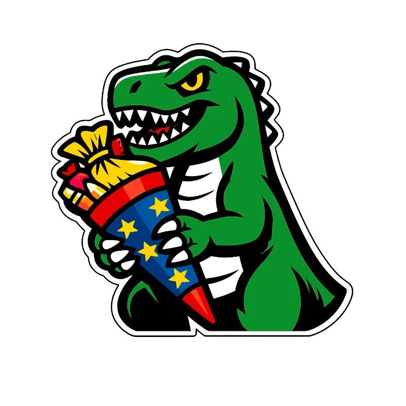 Dino Schultüte Schultasche Dinosaurier Einschulung
