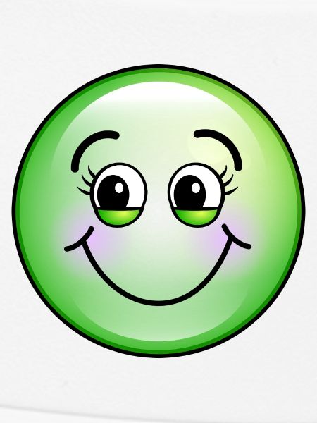 Cute Green Bubble