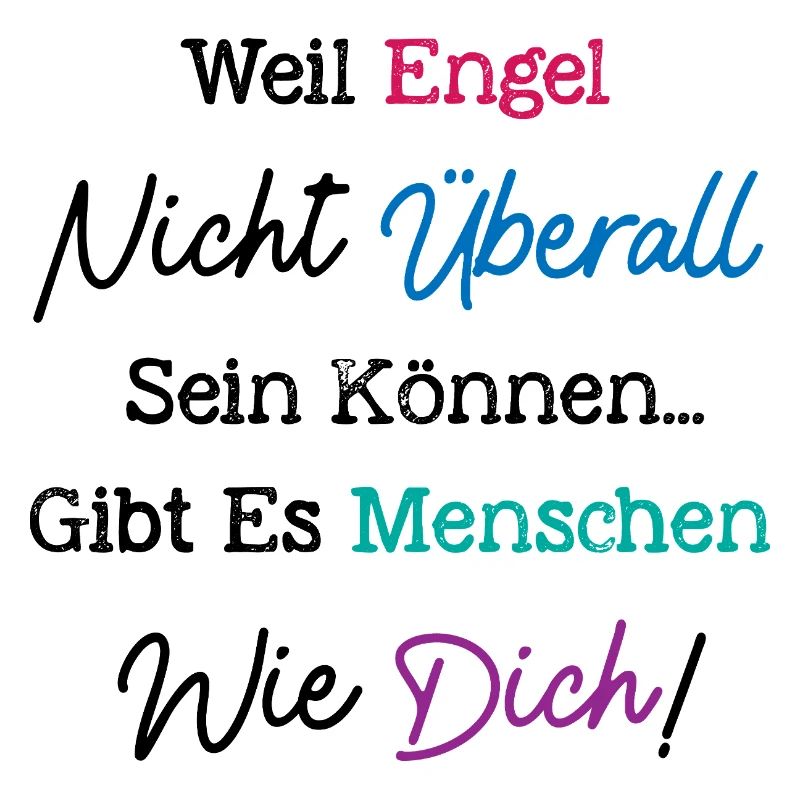 Weil Engel nicht überall, Besten Freund Geschenk