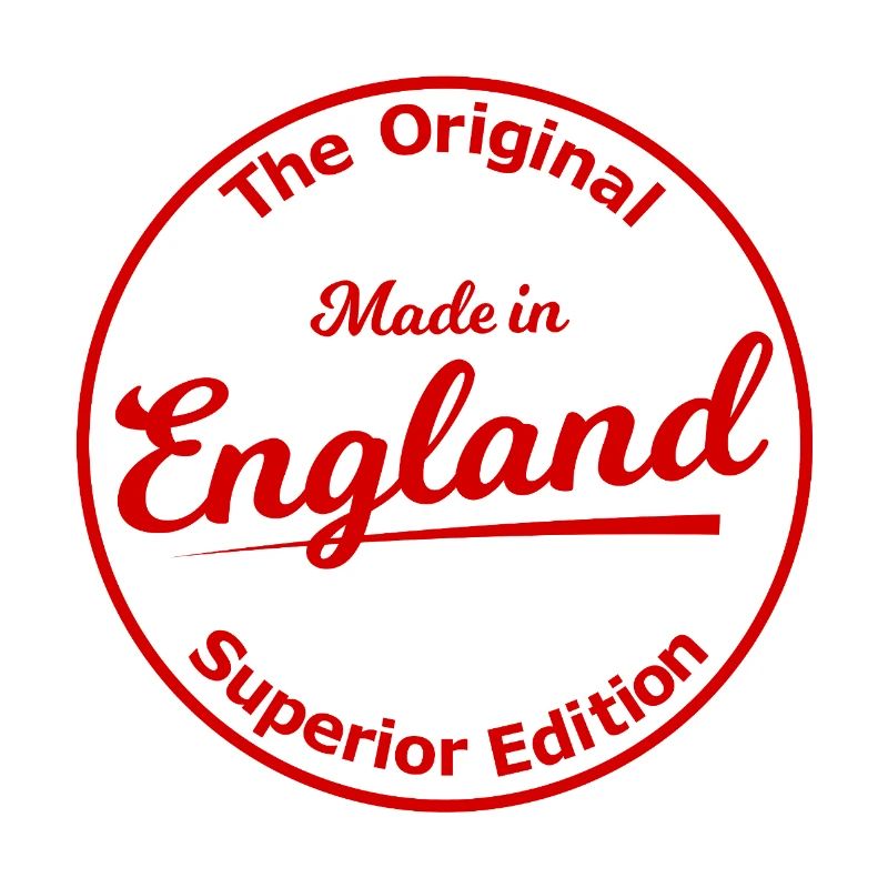 Original England Stempel Rot