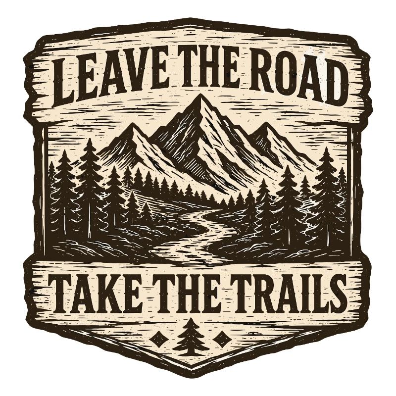 Quitter la route Prendre les sentiers Patch