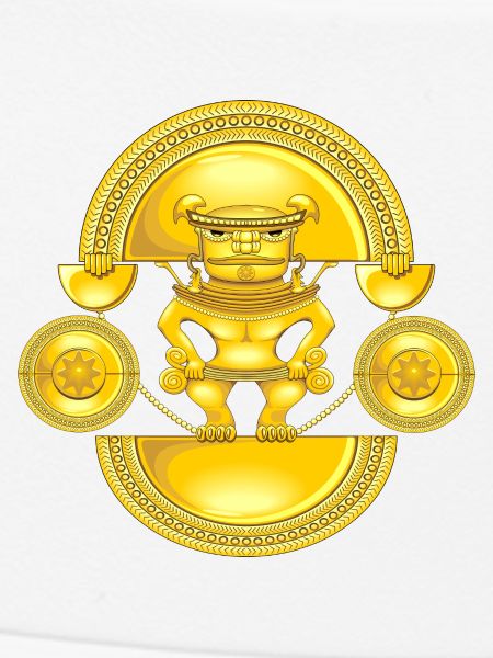 Goldener Schamane