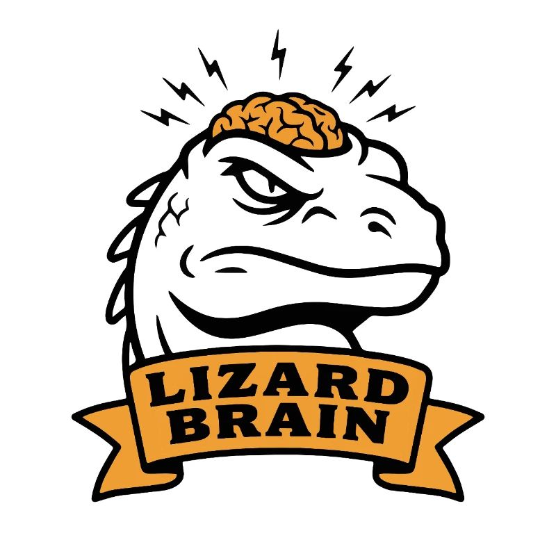 Lizard Brain Lizard Profile Brain Psychology