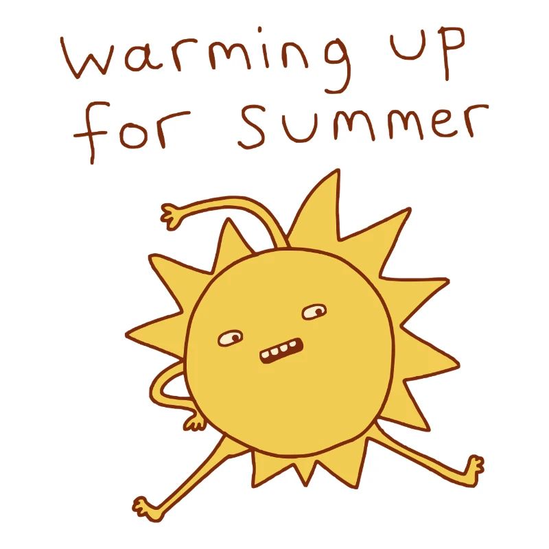 Sun Warming Up for Summer