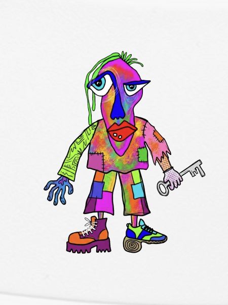 Bunte-Figur