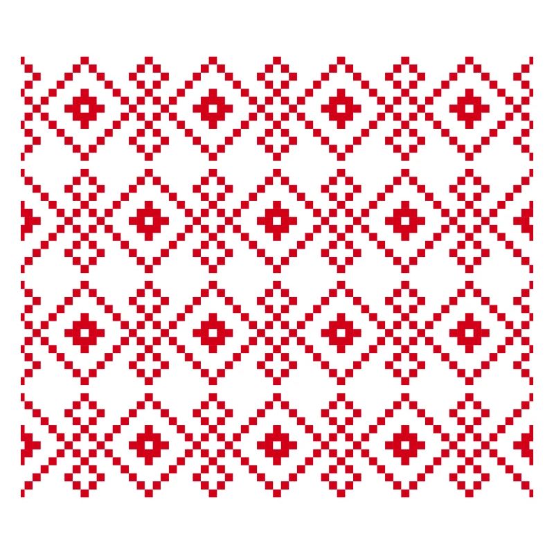 Weihnachtlicher einfarbiger Pullover (rot)