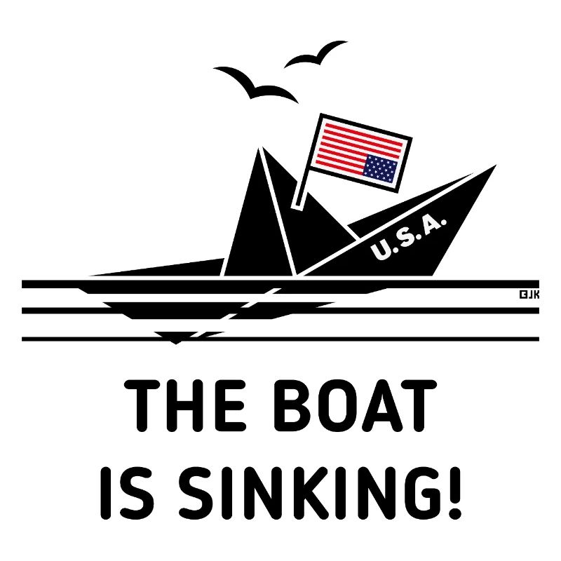 The Boat Is Sinking! (USA / Upside Down / POS)