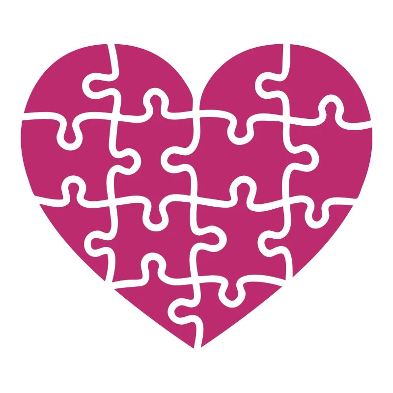puzzle herz