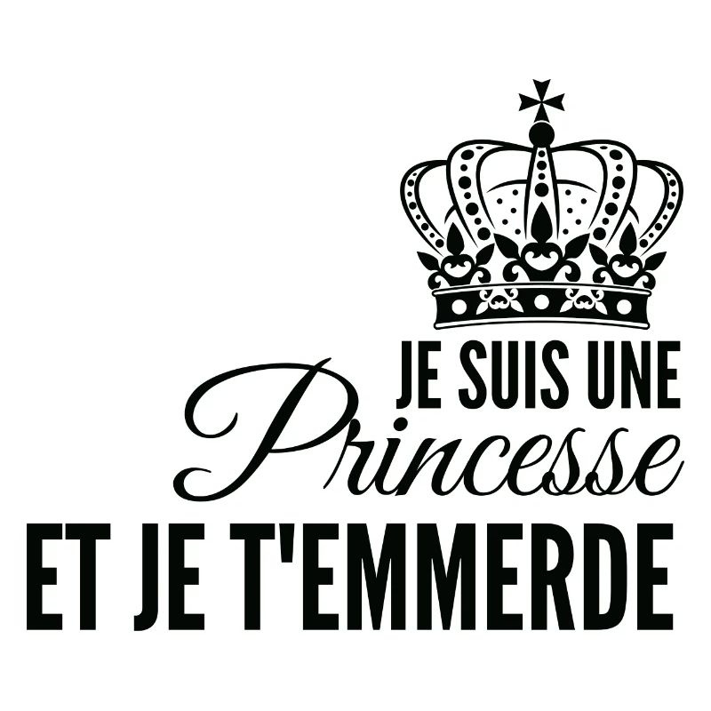 Princesse affirmée et rebelle