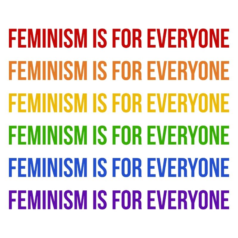Feminism is for Everyone Rainbow