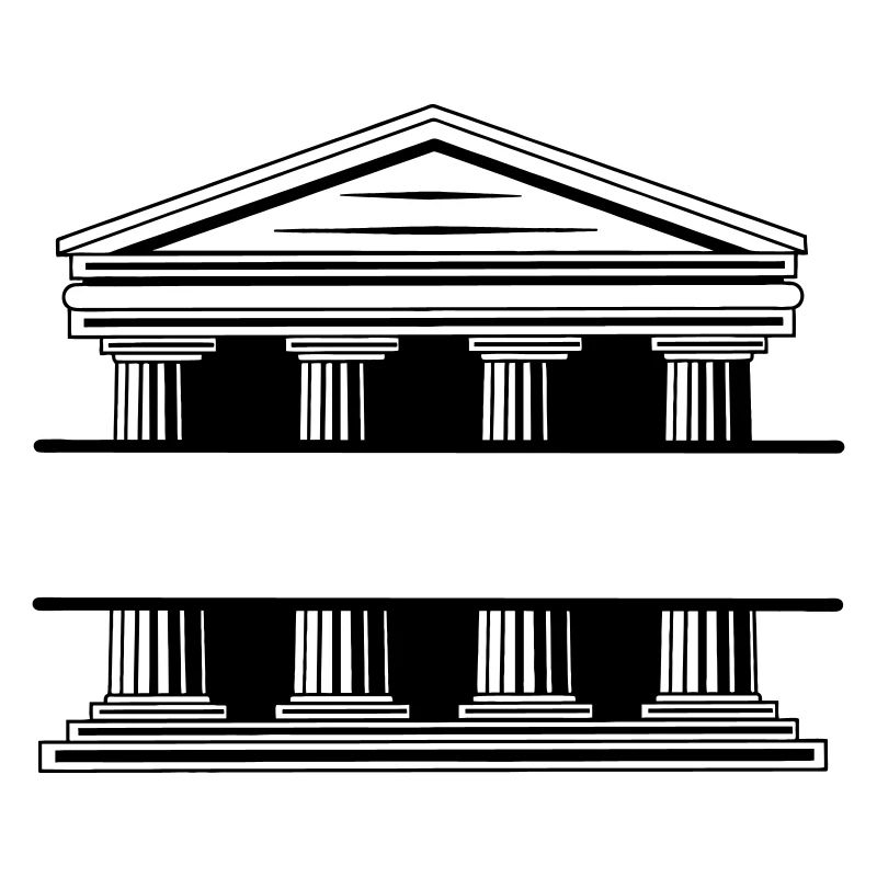 Monogramme du palais de justice