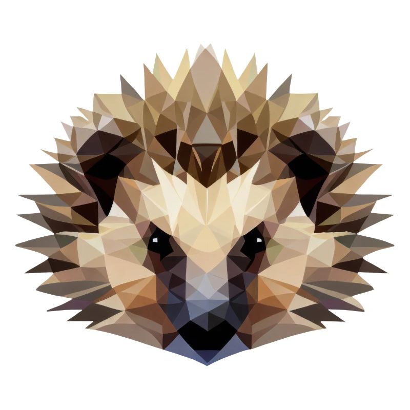 Hedgehog Polygon Style