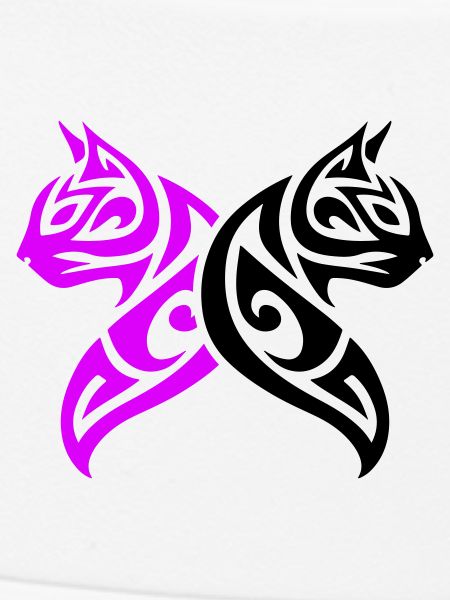 Katzen Tribal Kater Design