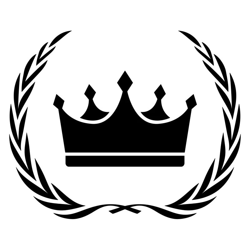 Crown Symbol Wreath