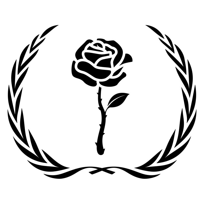 Rose Symbol Kranz