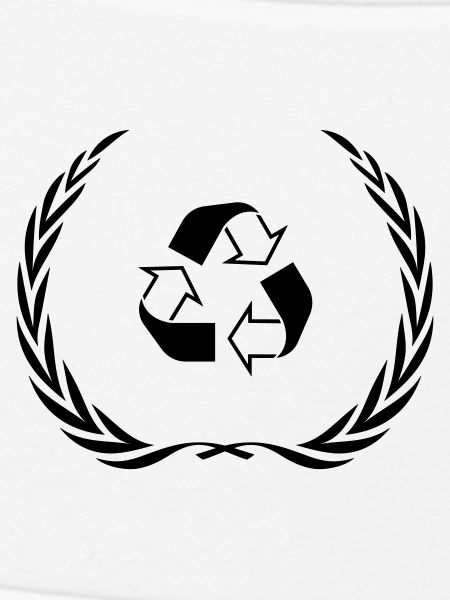 Recycling Symbol Wreath