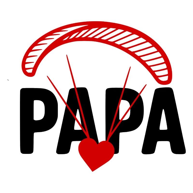 Papa Gleitschirm, Paragliding mit Herz