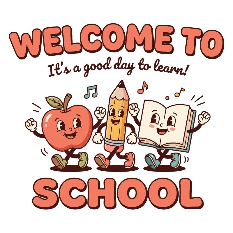 Welcome to School Design – Einschulung Kinder