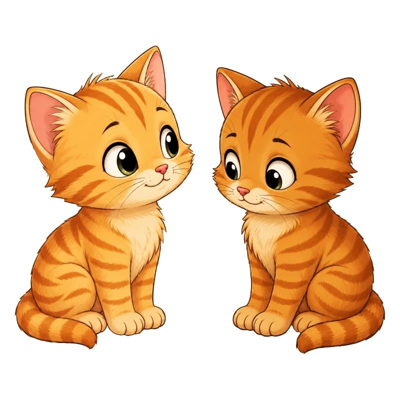 Two cute kittens