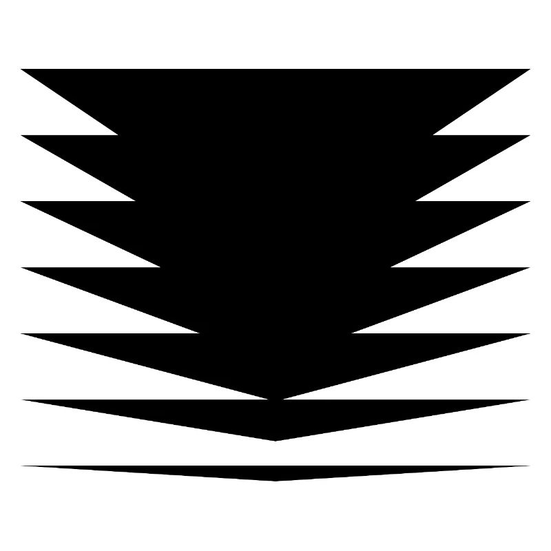 Black triangles design