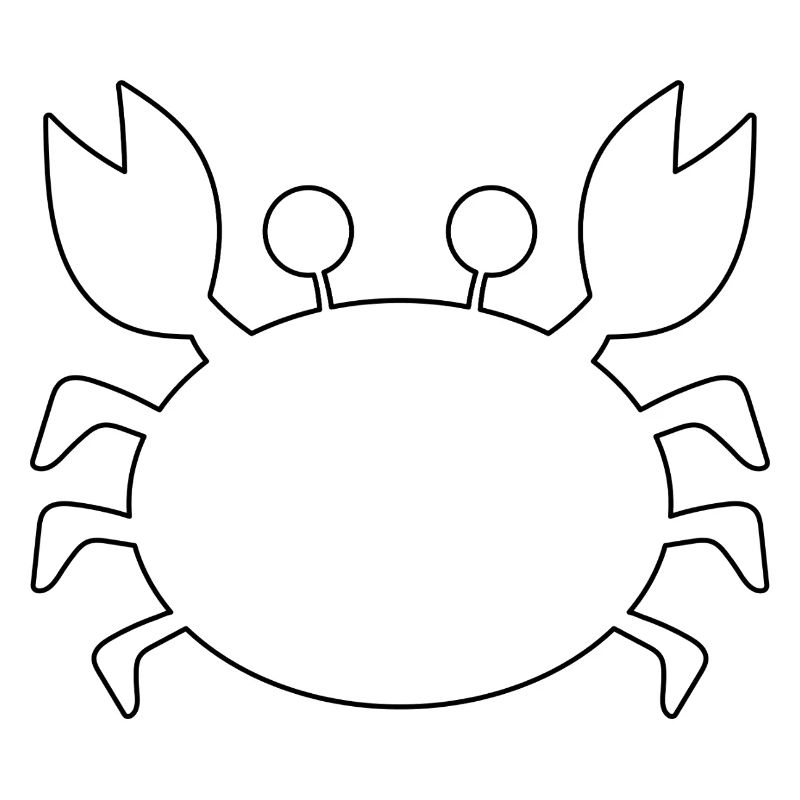 Krabbenumriss