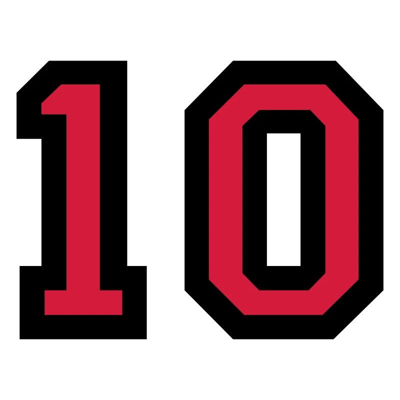 Le numéro 10 - le numéro dix