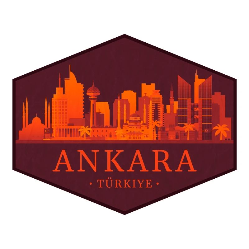 Ankara Skyline Abzeichen