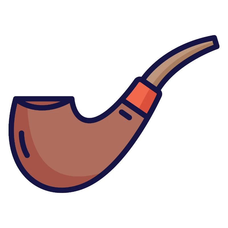 Nautic Design Heritage Pipe Illustration