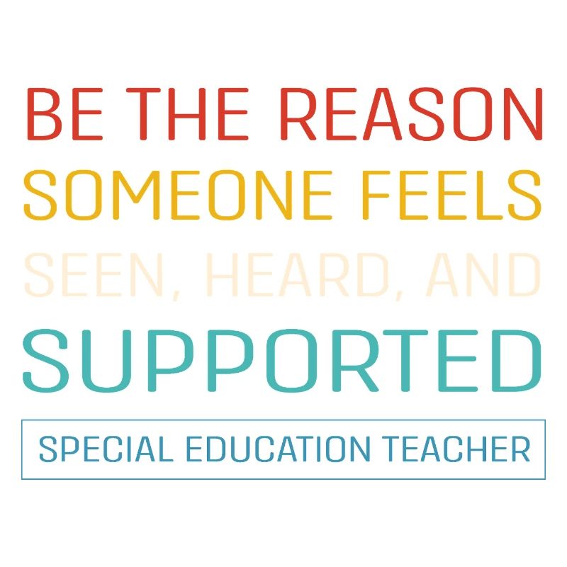 Special Needs School Teacher Special Education Pedagogue