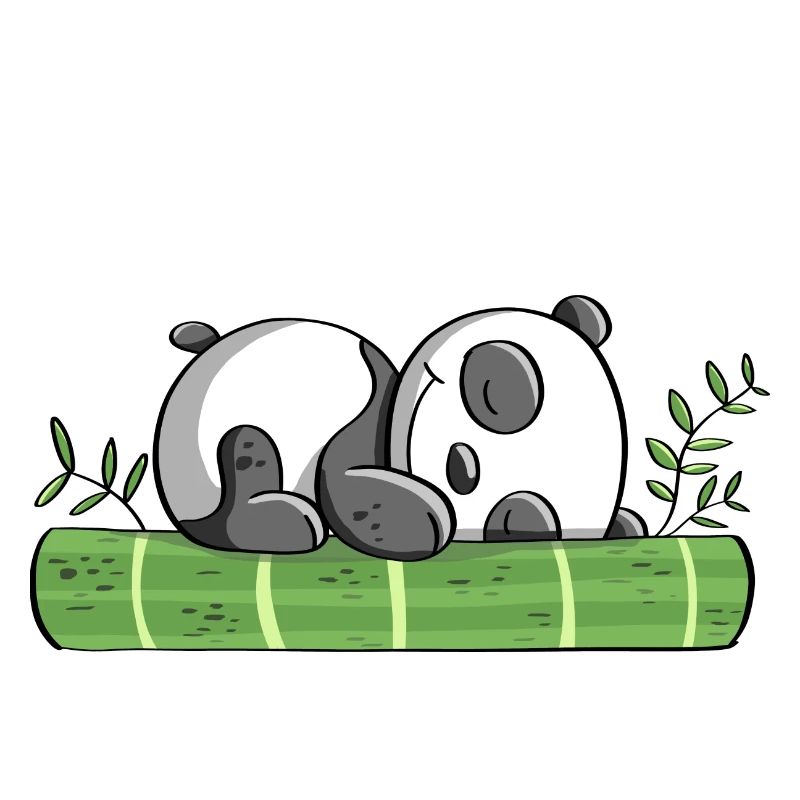 Our dream Panda ZZzzZZzz - Pandas - Bear - Comic